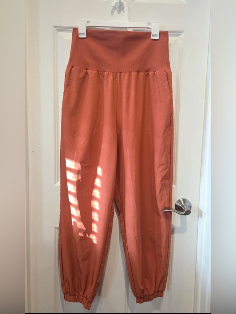 Vanilla Star High-Waist Coral Joggers size large